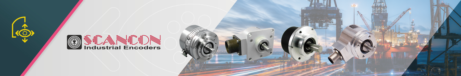Scancon industri&euml;le encoders voor positie- en bewegingsmeting