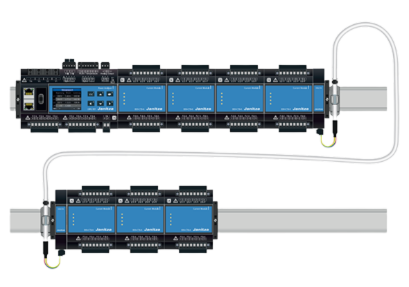 Modulaire all-in-one analyser gekoppelen - Janitza