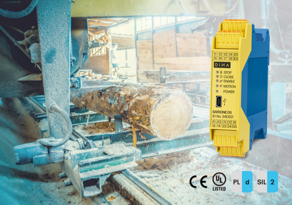 DINA SAFEONE DS safety relay