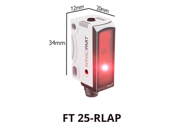 FT 25-RLAP – Analog distance sensor with time-of-flight principle.
