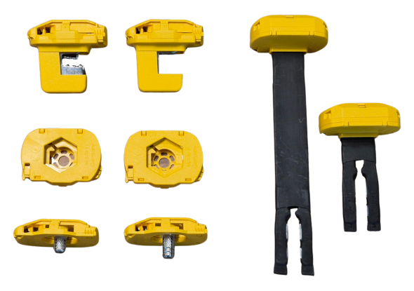 Het assortiment CONLOX®-aftakklemmen biedt verschillende montageopties.