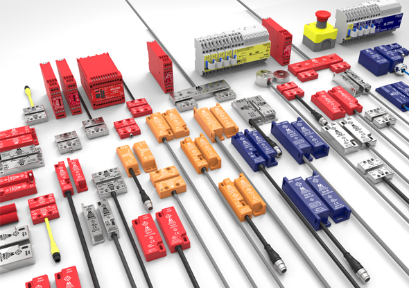 Non-contact safety switches with OSSD output - Mechan Controls