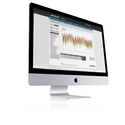 Meetwaarden monitor applicatie desktop | Janitza Meetwaarden monitor applicatie desktop | Janitza