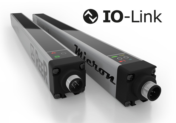 Detectie lichtscherm Micron met IO-Link - ReeR Safety