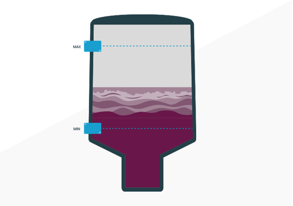 Niveaumeting van klevende en stroperige stoffen - Rechner Sensors Niveaumeting van klevende en stroperige stoffen - Rechner Sensors