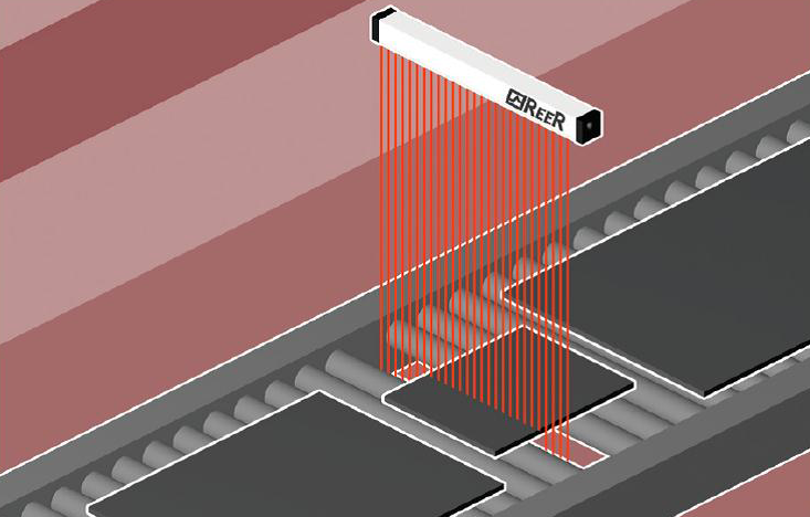 Mesure des matériaux - Rideaux lumineux de détection