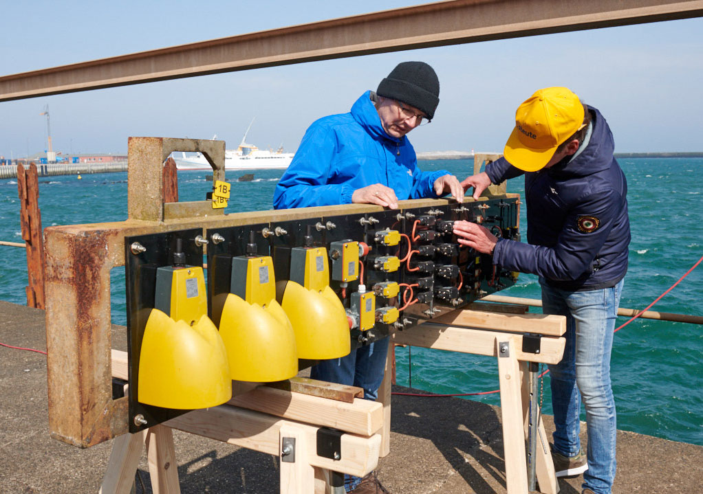 Extreme producten testen in de noordzee - steute extreme